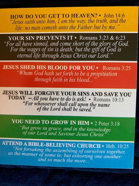 Smile Bus Card Tract - Per 100 - Up to 900