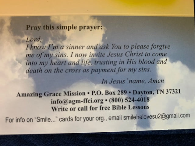 Smile Bus Card Tract - Per 1000