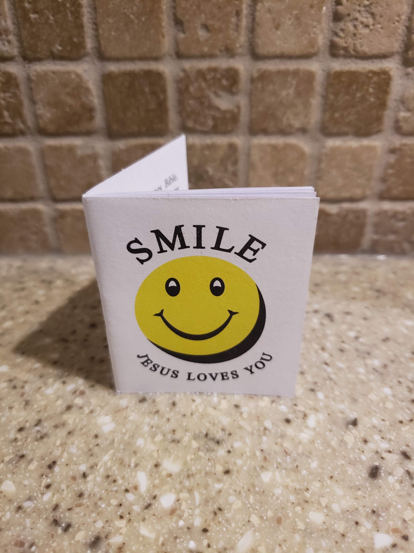 Smile Booklet Tract - Per 100 - Up to 600 (IF YOU WANT MORE - CONSIDER 1000 OPTION PURCHASE TO SAVE MONEY)